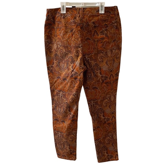 Chico’s Opulent Paisley Jeggings - Picture 2 of 14